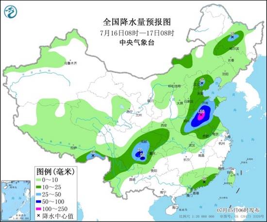                     四川山东等地降雨较强 南方大范围高温持续                    2