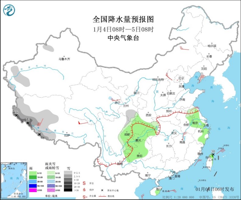                     两股冷空气将接连影响我国 中东部大部气温将转为明显偏低                    1