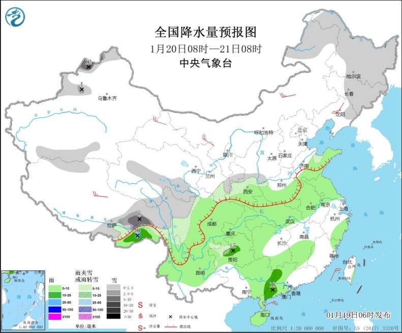                     我国大部气温波动中回升 西南西北雨雪增多                    2