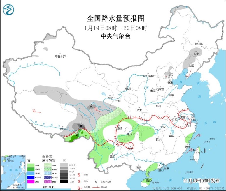                     我国大部气温波动中回升 西南西北雨雪增多                    1