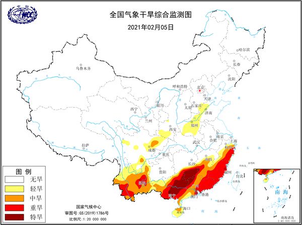                     等雨来！华南多地超70天无降水 何时雨到解渴？                    1