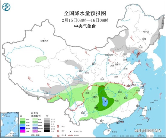                     冷空气继续影响北方多地降温明显 南方降雨范围扩大                    1