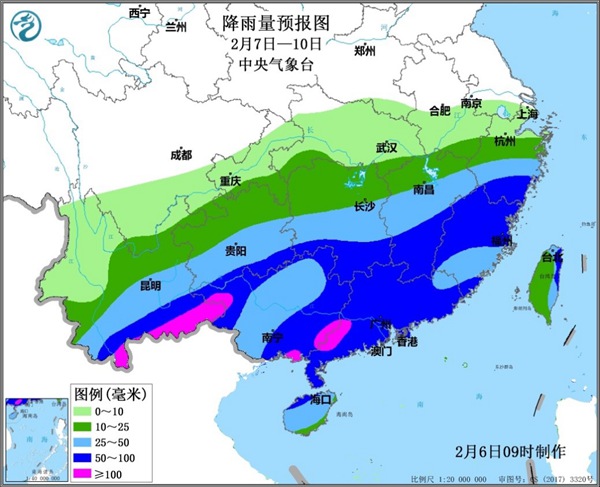                     南方将迎大范围降雨过程 利于缓和旱情及降低森林火险                    2