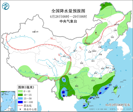                     广东福建等地有暴雨 中东部明起大升温                    1