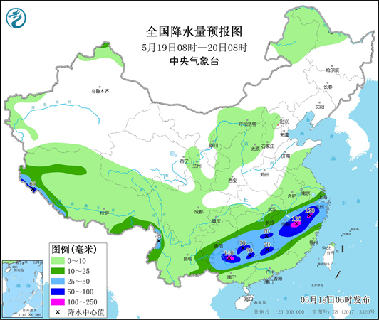                     南方新一轮较强降雨今日启程 北方气温波动较大                    1