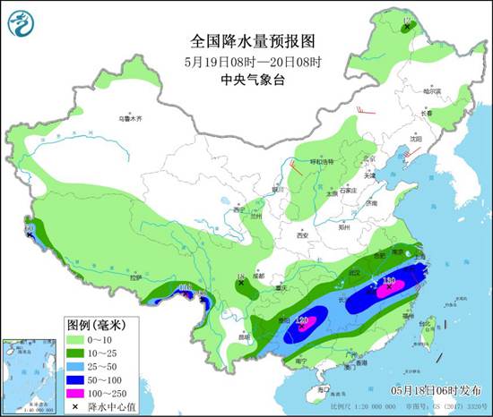                     南方两轮降雨将接力上线 湘赣浙部分地区或迎今年来最强降雨                    1