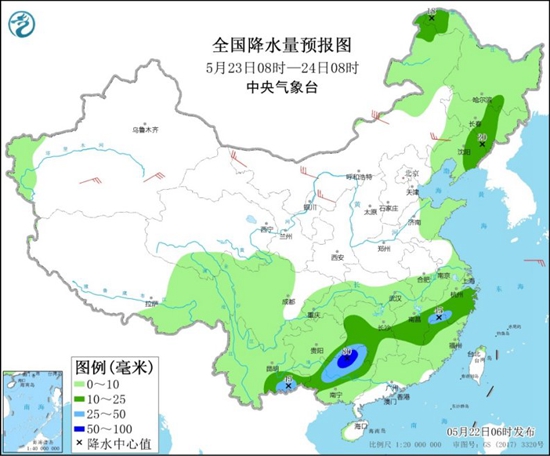                     周末贵州湖南等地有大到暴雨 冷空气携大风沙尘降温齐至北方                    2