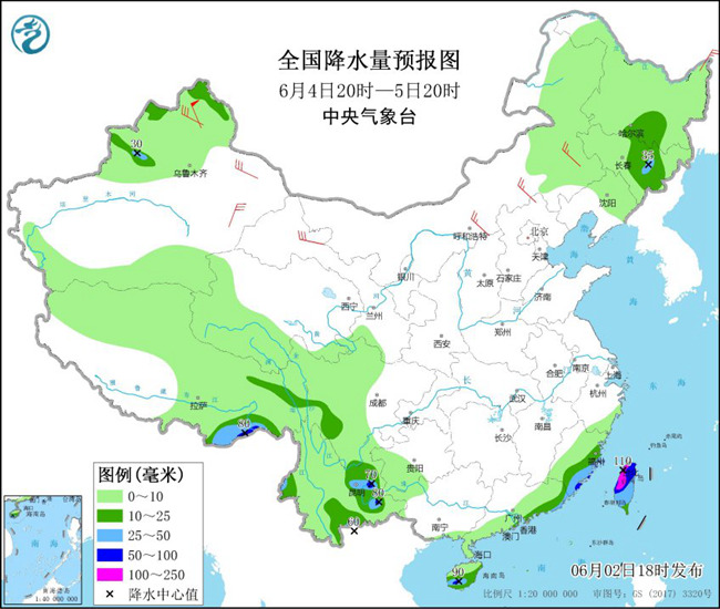                     认真问一句：这雨什么时候停？                    4