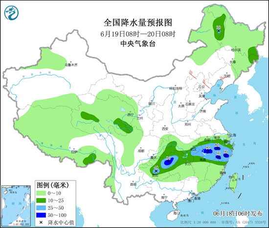                     江南北部一带降雨增强 华北黄淮重回晴晒模式                    2