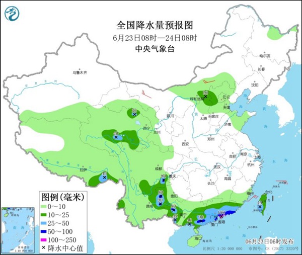                     华南强降雨持续“发力” 华北东北雷阵雨勤“打卡”                    1