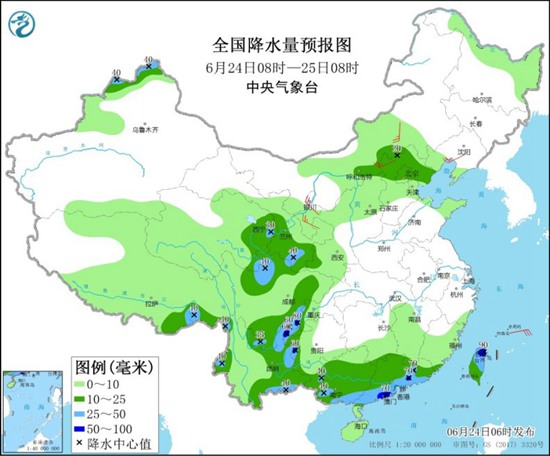                     华南云贵等地强降雨继续 25日后雨带北抬至长江中下游                    1