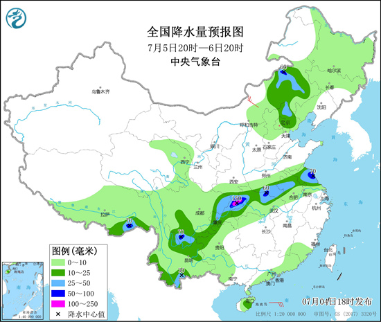                     主雨带北抬 南方暴雨“挪窝”                    2