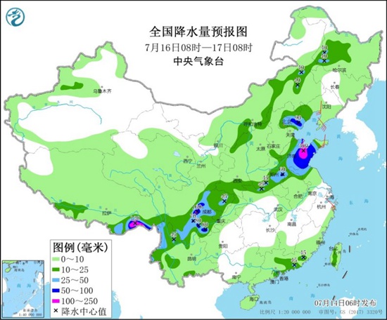                     四川盆地强降雨再起 西北江南高温频繁                    2