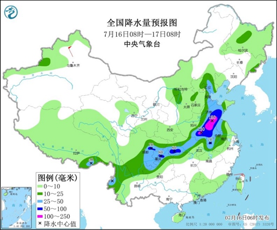                     黄淮等地强降雨进入本轮过程鼎盛期 江南华南闷热持续                    1