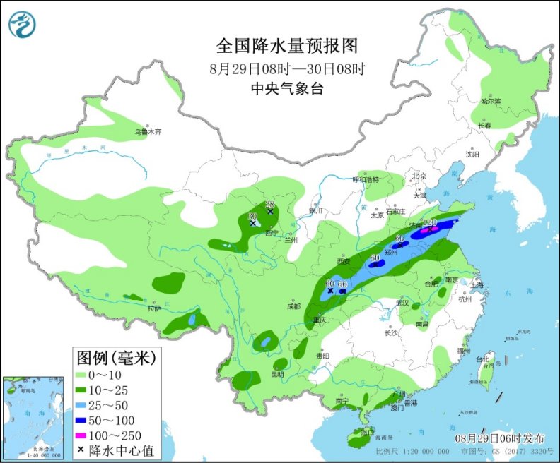                     四川陕西河南等多地有持续降雨 南方“秋老虎”发威                    1