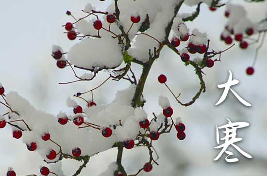 大寒养生问候祝福语